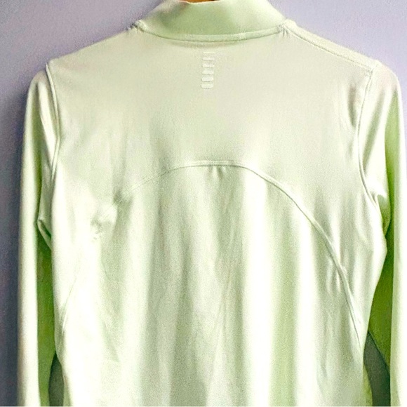 UNDER ARMOUR Run womens medium 1/4 zip yellow long sleeve - Picture 4 of 7